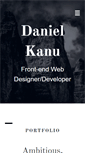Mobile Screenshot of danielkanujr.com